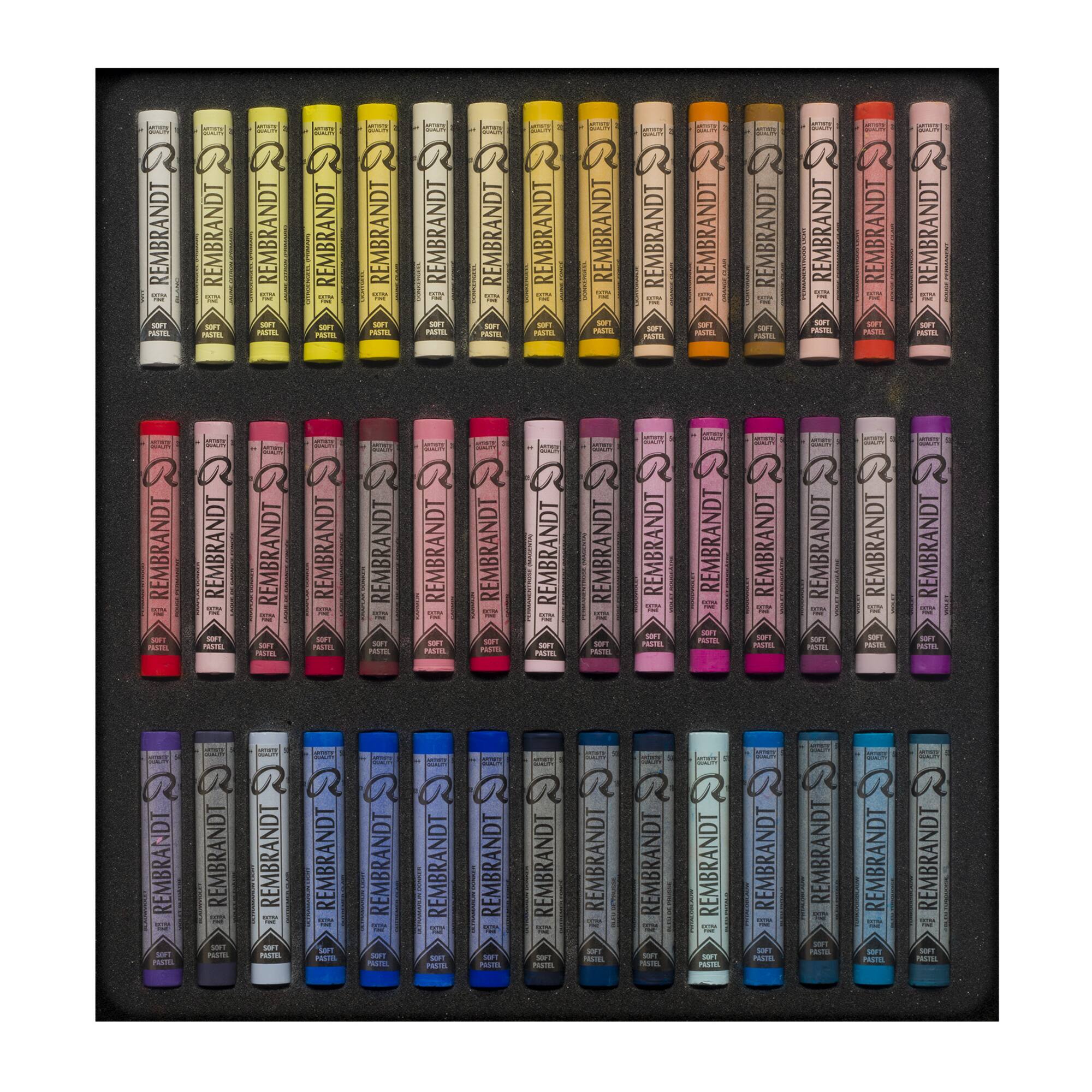 Rembrandt 90 Full Sticks Portrait Selection Soft Pastel Set